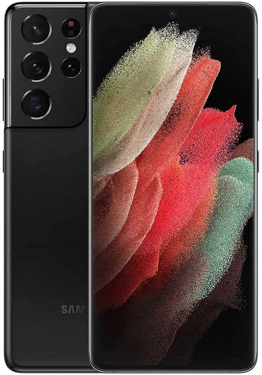Samsung Galaxy S21 Ultra 5G Pro Grade Quad Camera 100x Space Zoom, 8K Video SIM Smartphone, S Pen Compatible All Day Battery UAE Version Phantom Black 256GB (used)