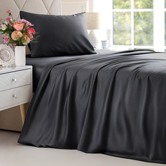 100% Bamboo Sheet Set (Black)